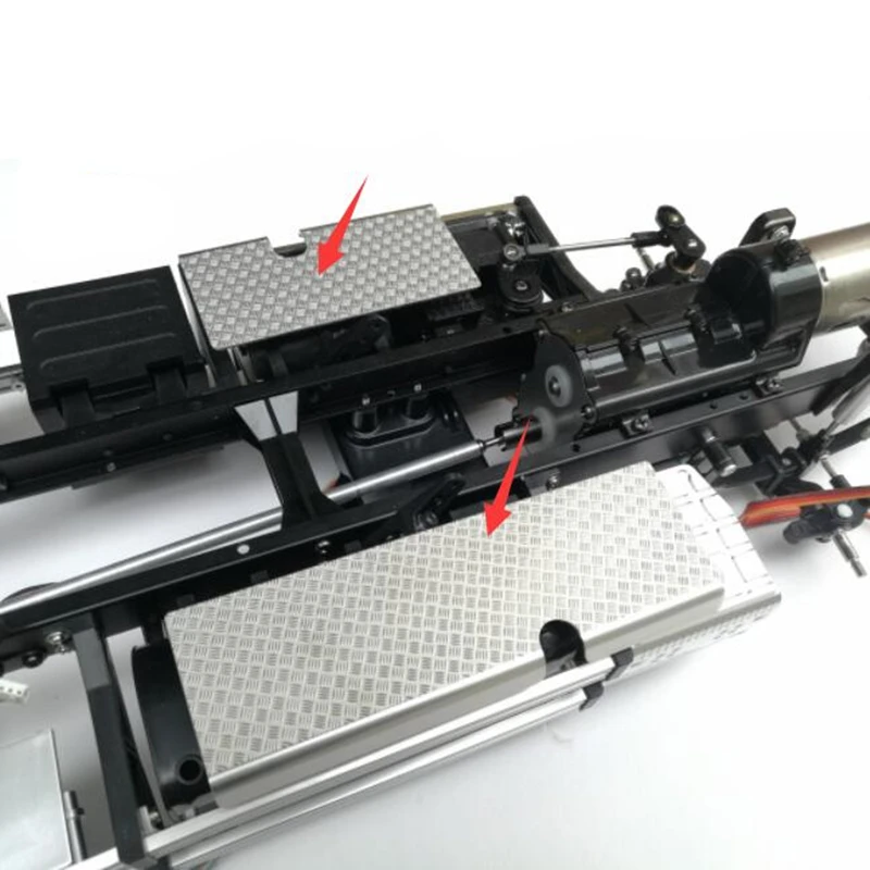 Запчасти для грузовика Tamiya actros Нескользящая декоративная пластина топливного