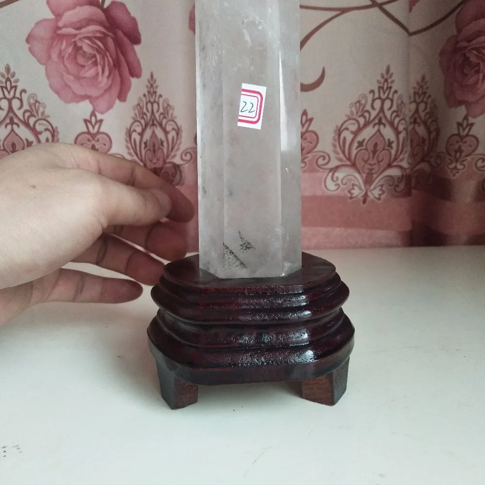 А 320 мм негабаритная кварцевая башня натуральная кристаллическая палочка