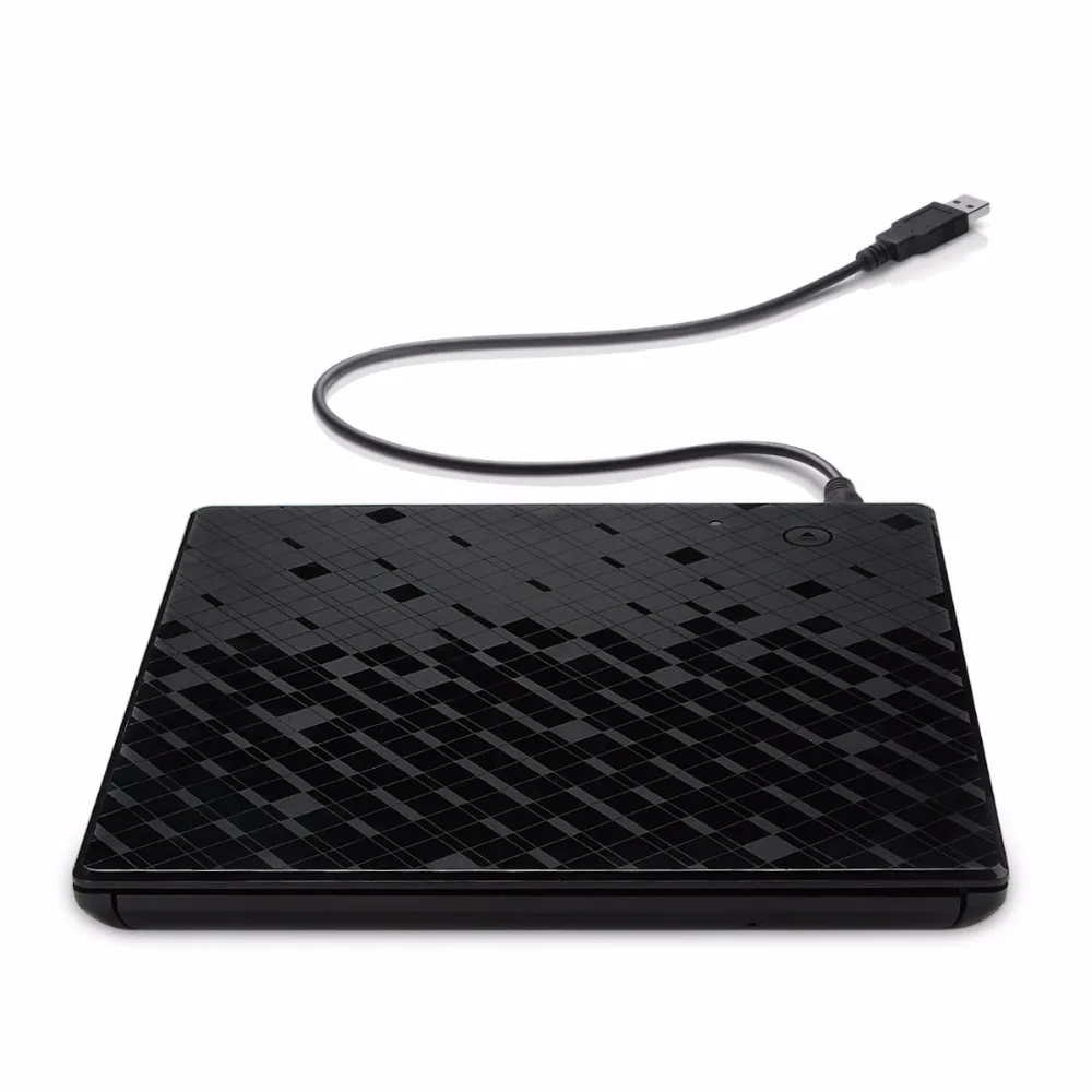 Сенсорное Управление USB 3.0 Ultra Slim Портативный Внешний CD RW/DVD RW/CD ROM/DVD ROM Drive/записи/Dvd