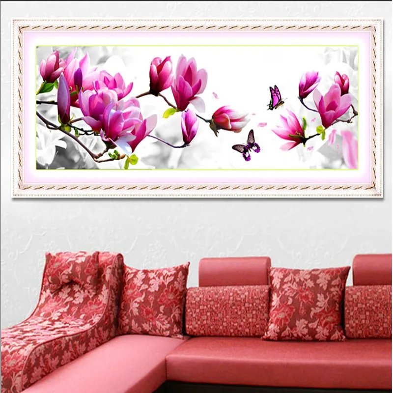 Набор для вышивания набор 3D печати сделай сам точная строчка серия цветов