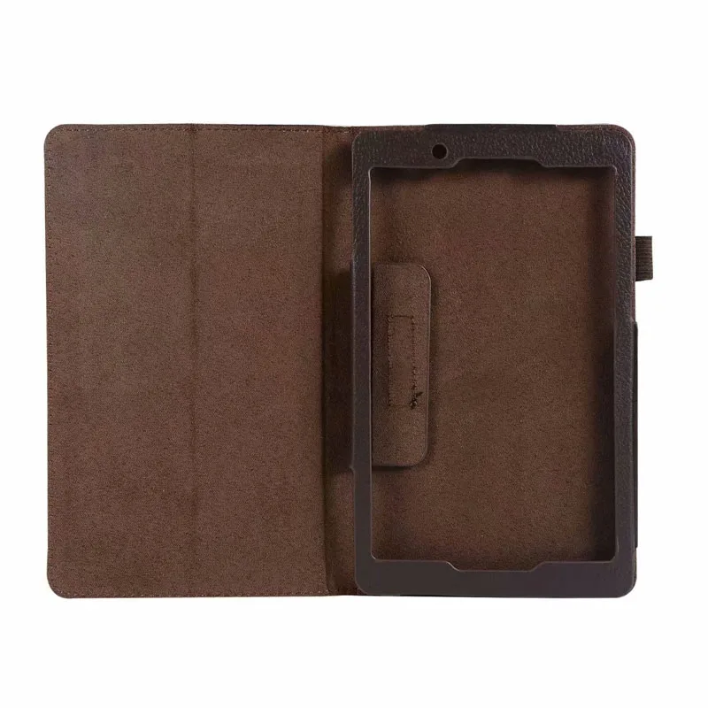 200 шт./лот хорошее качество личи складной чехол-подставка из полиуретана для Lenovo