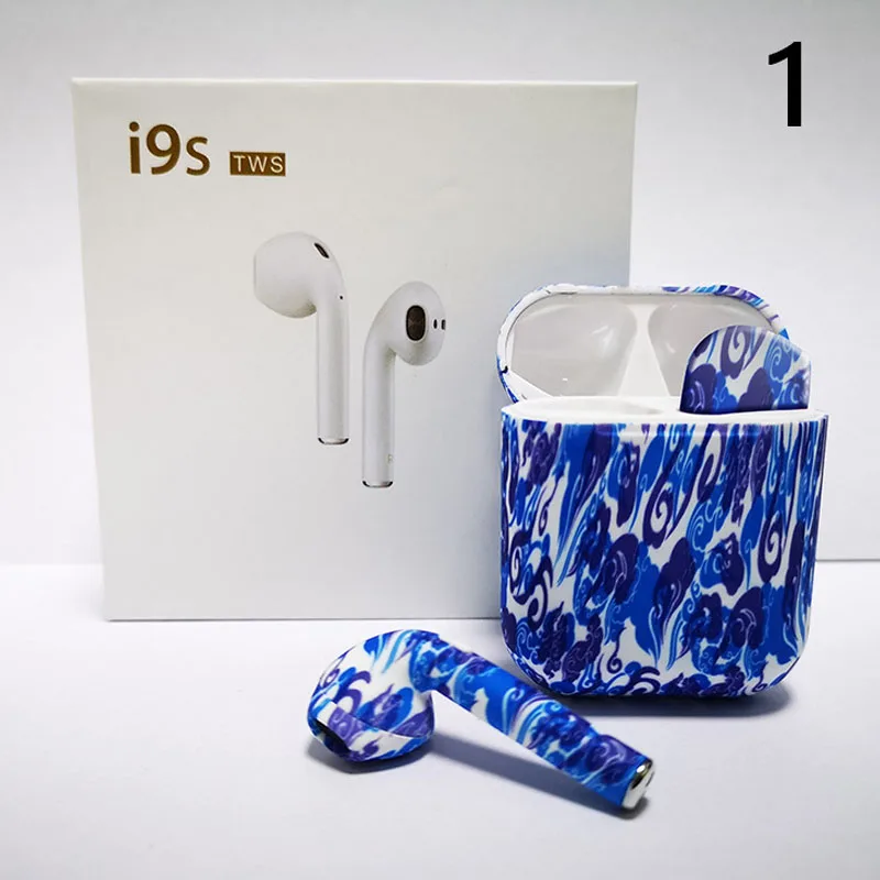 1 Bluetooth 5,0 Earpud мини-наушники-вкладыши I9s TWS беспроводные Bluetooth наушники Pods наушники Беспроводная гарнитура наушники - Цвет: 1