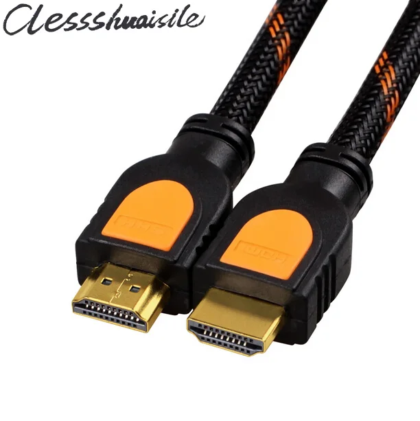 HDMI кабель папа 0 3 м/0 5 м/1 8 м/3 м/5 м/8 м/10 м/15 м/20 м 1 4 В 3D 1080P 4K * 2K Ethernet HDMI|cable c|cable malecable male