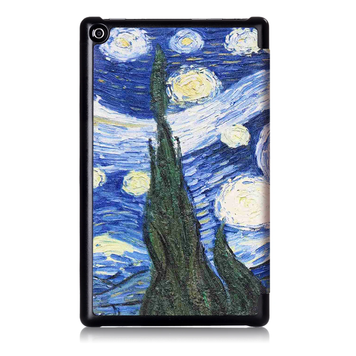 Чехол для Amazon Новый Kindle Fire HD 8 2017 Tablet чехол Тонкий Smart печати флип кожаный