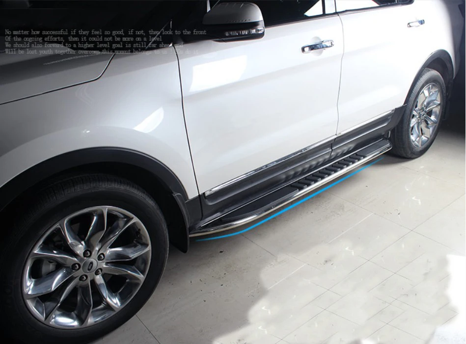 Для Ford Explorer 2013.2014.2015 Авто ходовые доски боковые ступенчатые педали высокого