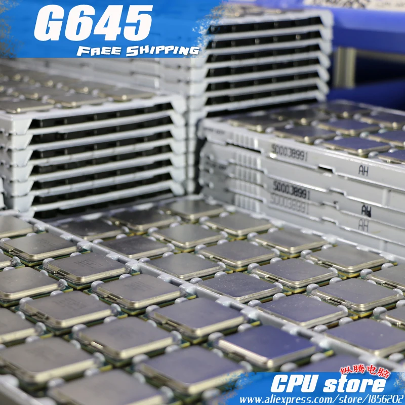 Бесплатная доставка процессор Intel Pentium G645 3M cache 2 9 GHz L3 = LGA 1155 TDP 65W настольный