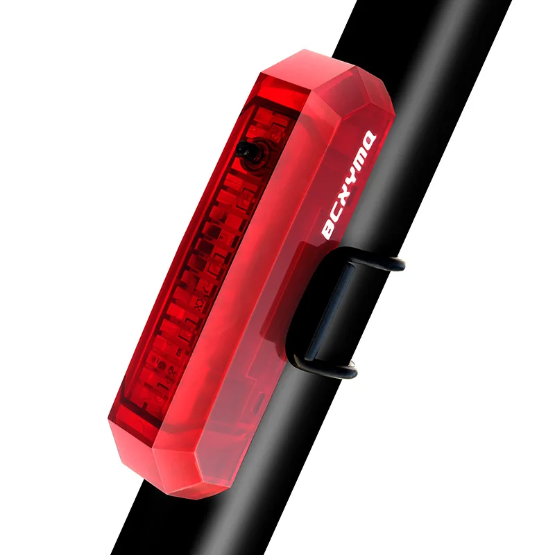 BCXYMQ USB Rechargeable built-in battery Bicycle Light Safety Warning Taillight Druable 3 hour Cycling Accessories Bike | Спорт и