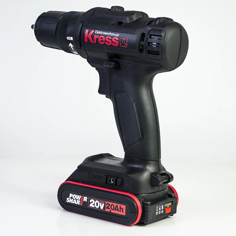 Free shipping Kress cordless electric Screwdriver KU210 drill with 2.0 battery and charger | Инструменты