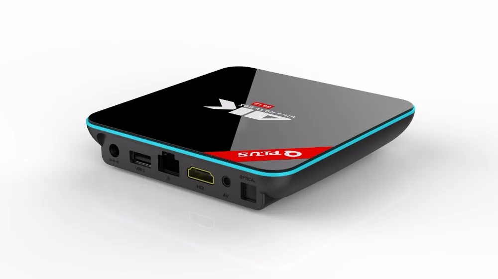 ТВ приставка Q Plus на Android 6 0 с восьмиядерным процессором Amlogic S912 2 ГБ/16 ГБ двойным Wi Fi