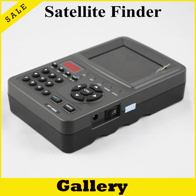 2016 Youtube ТВ тюнер спутниковый приемник светодиодный ручной Satfinder метр