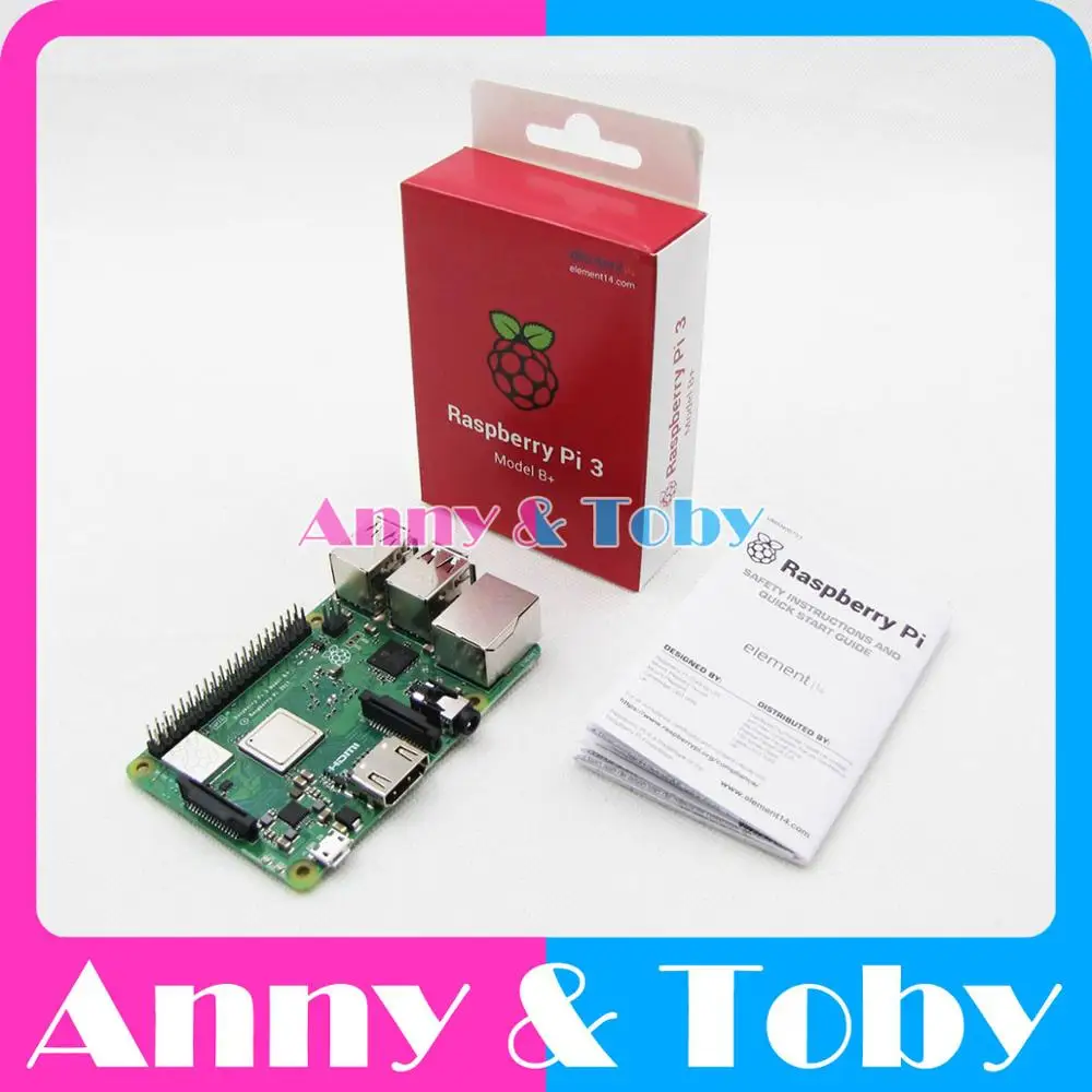 Версия Element14: Raspberry PI 3 Model B+ Plus BCM2837B0 1GB SDRAM встроенный WiFi/Bluetooth PI 3B+ PI3 B+ Plus