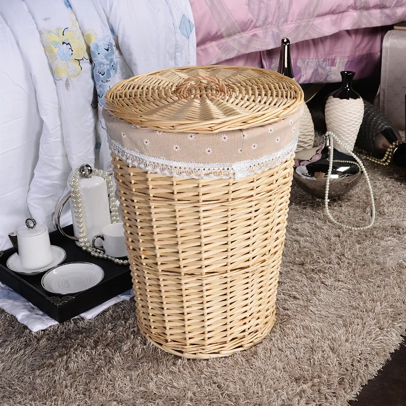 Новинка 2019 плетение из прутьев ручной работы большой размер органайзер для