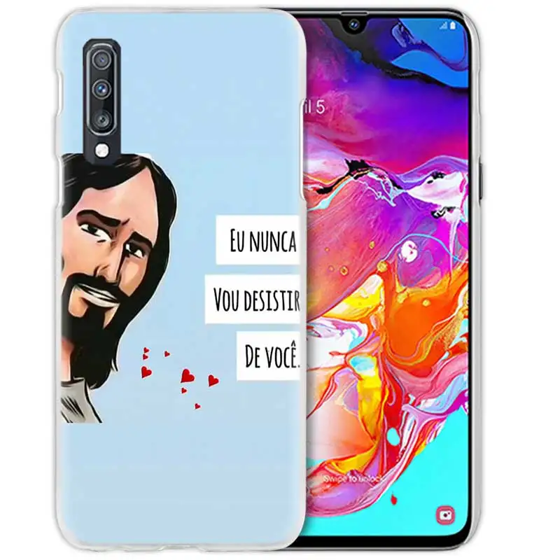 Jesus Cristo чехол для samsung Galaxy A50 A70 A20e A60 A40 A30 A20 A10 A8 A6 плюс A9 A7 жесткий поликарбонатный чехол-портмоне для телефона Капа