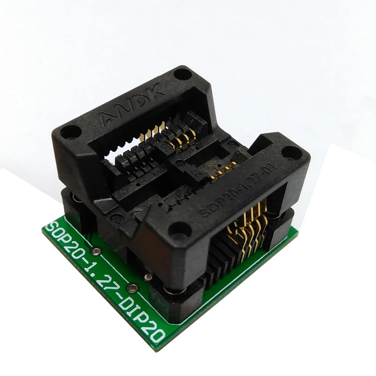 SOP8 SOIC8 SO8 К DIP8 широкий корпус программируемая розетка шаг 1 27 мм IC ширина корпуса 5 4