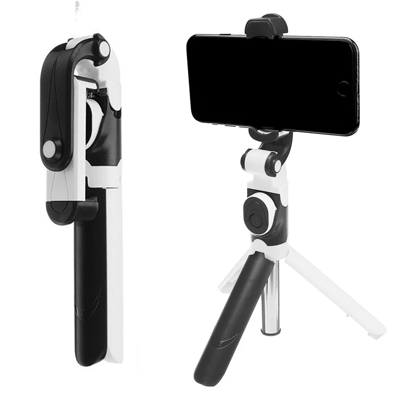 Выдвижная селфи палка беспроводной дистанционный штатив Bluetooth затвор для iPhone