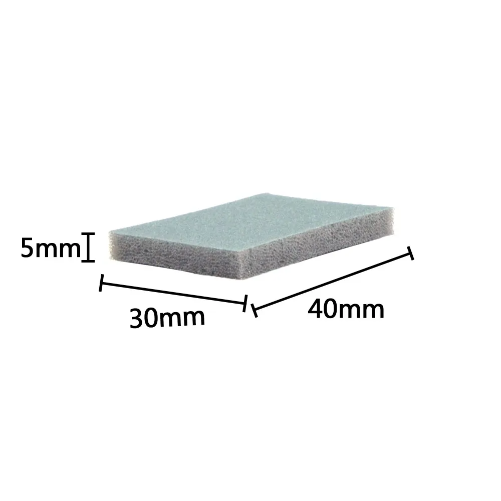 12 шт. водонепроницаемые шлифовальные листы с крючком и петлей 30 х40 мм |