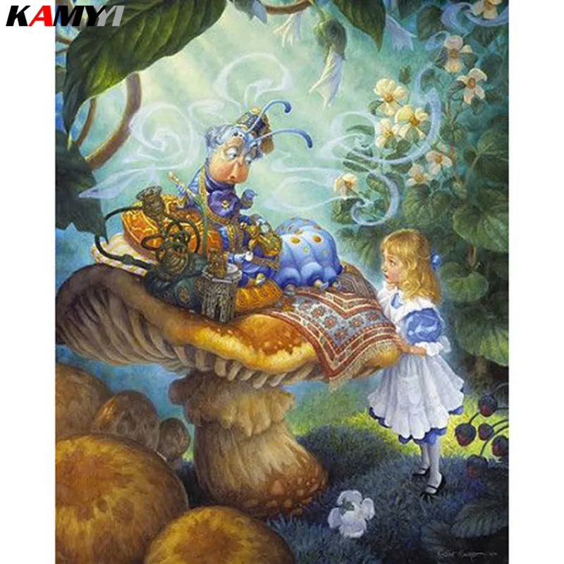 5D алмазная вышивка Мультяшные поделки живопись мозаика для девочек подарок