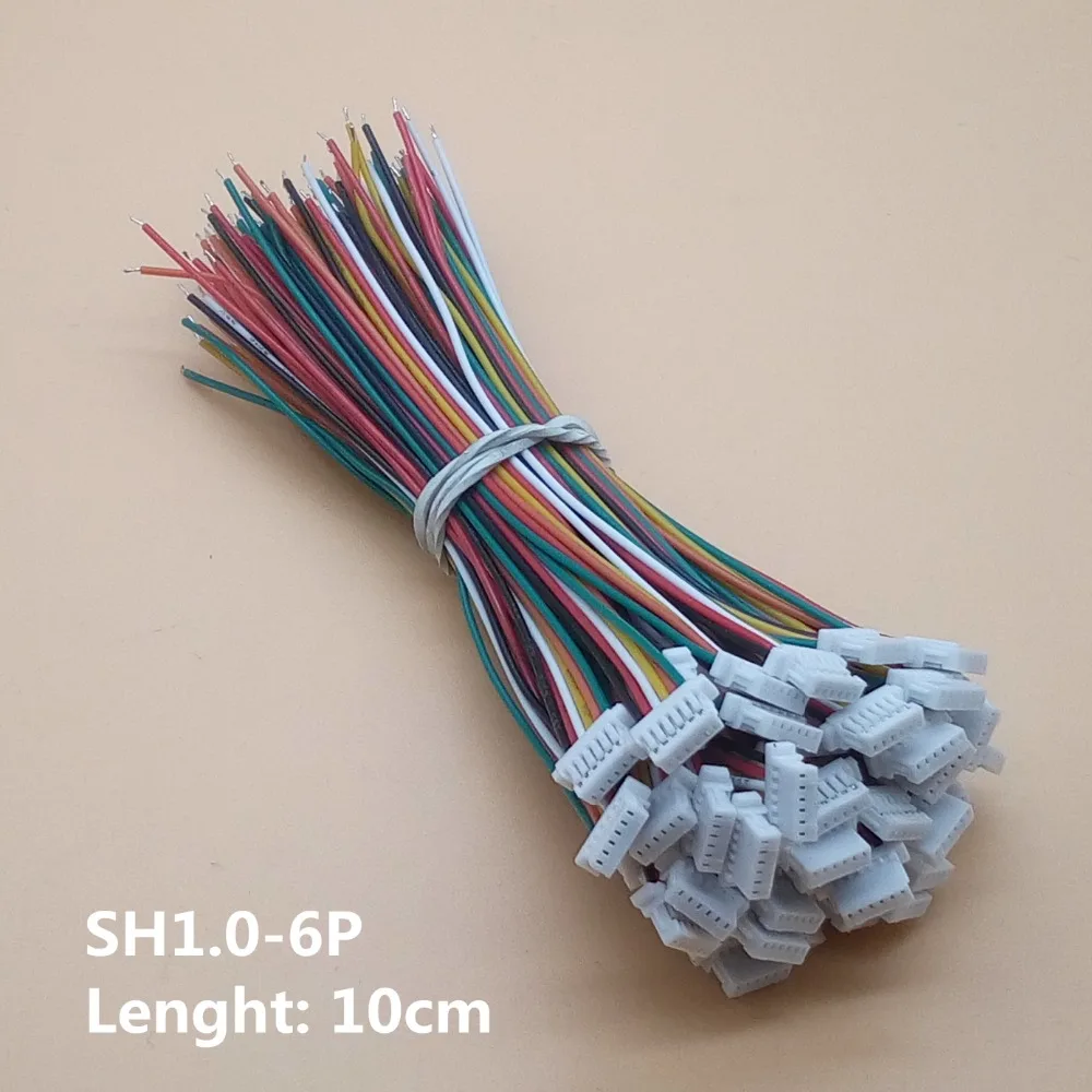 Проводной Кабельный соединитель SH 1 0 50 шт. для самостоятельной сборки SH1.0 JST