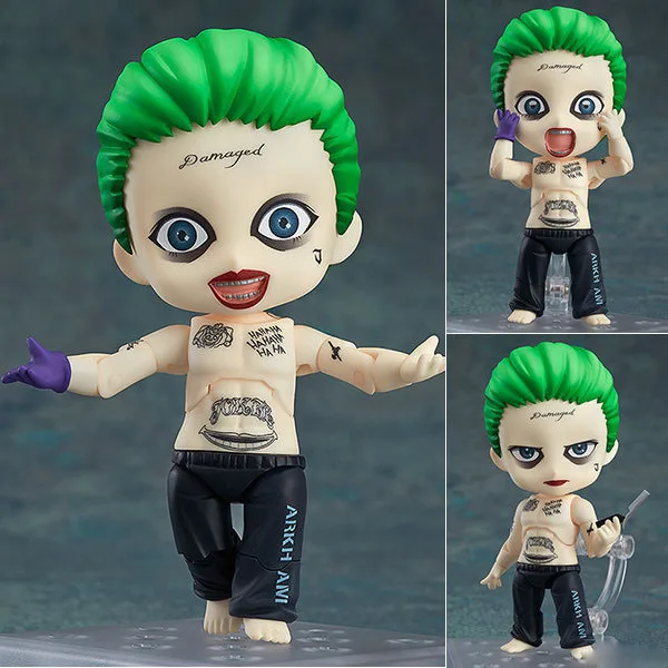 10 см милый DC Джокер Харли Куинн самоубийцы Отряд Nendoroid ПВХ фигурка Giocattoli Brinquedos для