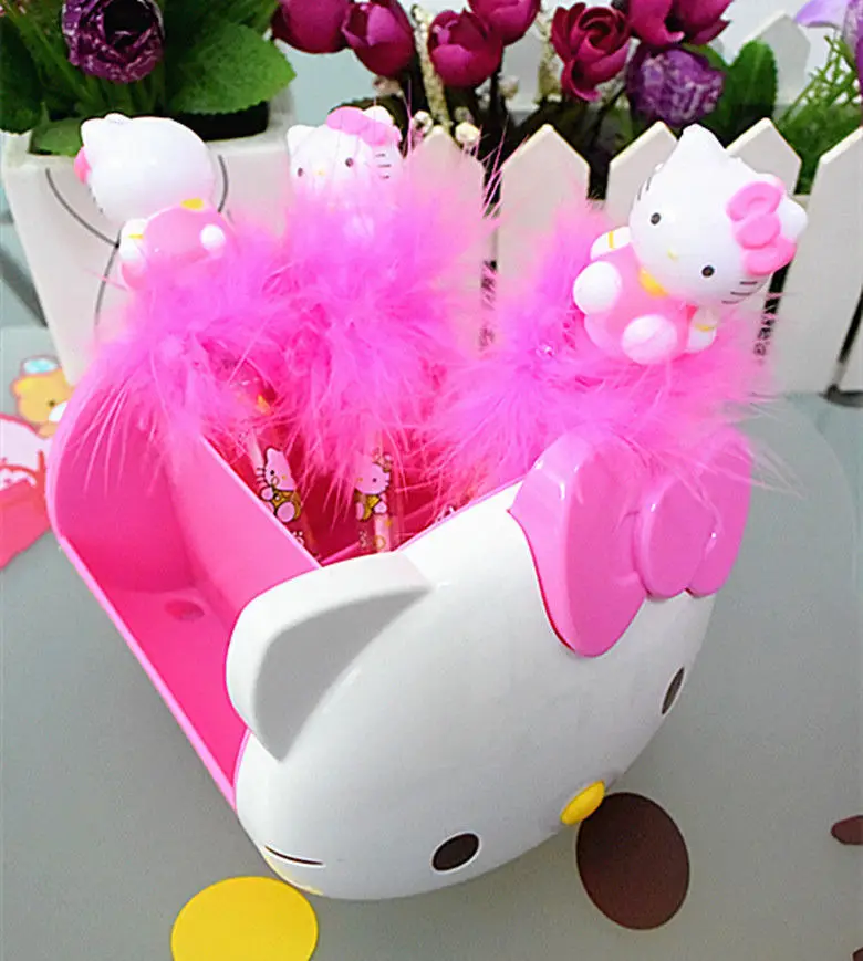 HelloKitty Stationery Desktop Box Stand Holder Craft LKT9405 | Багаж и сумки