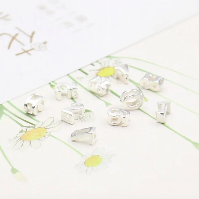 10 шт. 3*35 мм Серебряный цвет модные ювелирные изделия Подвески на удачу DIY подвеска