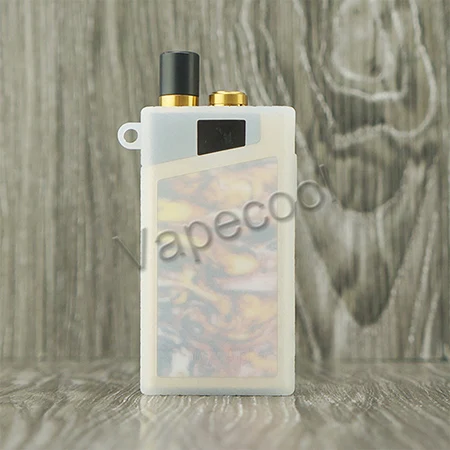 Clear Силиконовый чехол для Smok Trinity Alpha pod Vape с нескользящей текстурой, гелевый Чехол для SmoktechTrinity Alpha - Цвет: Clear