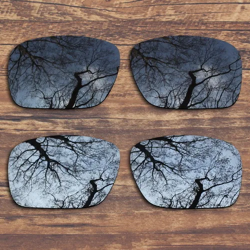 Black and Black IR ToughAsNails поляризованные Сменные линзы для солнцезащитных очков Окли Холбрук-несколько вариантов - Цвет линз: Black and Black IR