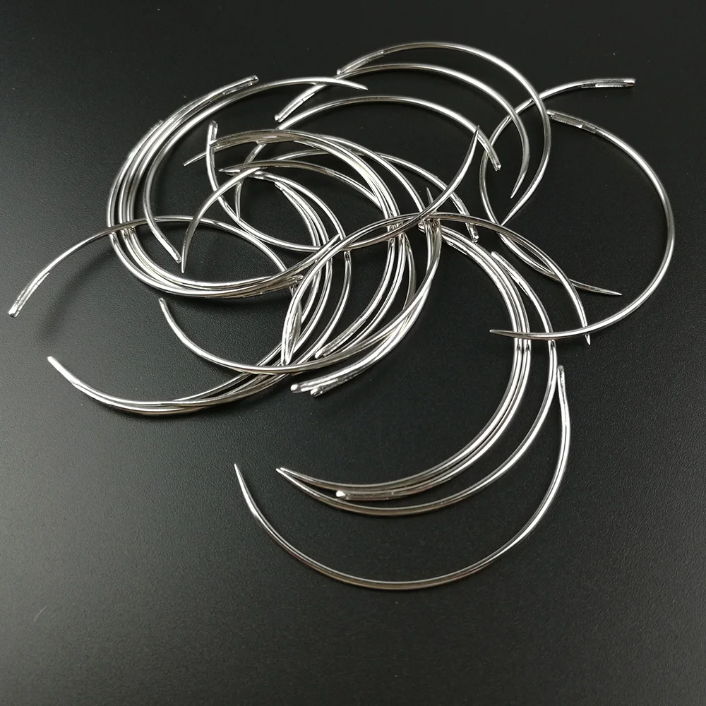 Изогнутые швейные иглы ручные матрас типа C 50 шт.|sewing needles|needles hand sewingneedle |