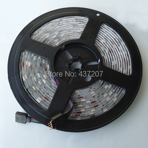 2pcs /lot 2x 5M SMD 3528 White /RGB IP65 Waterproof LED Light Strip 300 Leds Free Shipping | Лампы и освещение