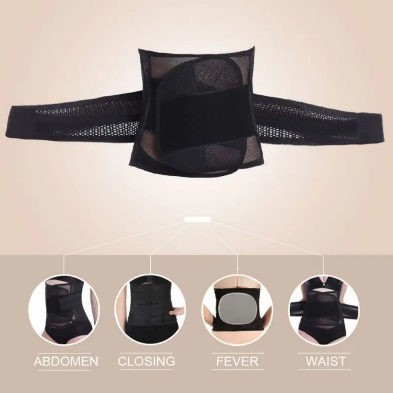

Women's Thin Breathable Slimming Belt Postpartum Abdominal Braces Solid Color Warm Body Shaping Postpartum Thin Belt