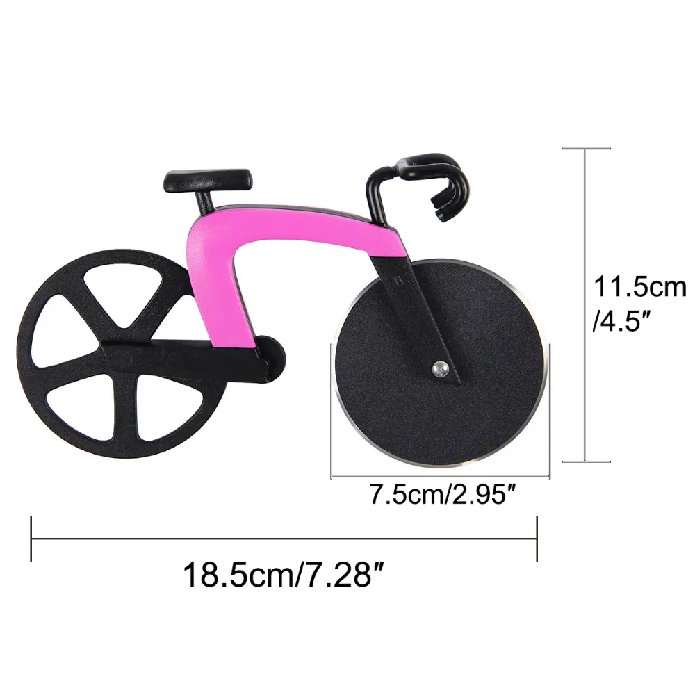 Нож для пиццы из нержавеющей стали нож в форме мотоцикла|knife for pizza|bicycle pizza cutterbike |