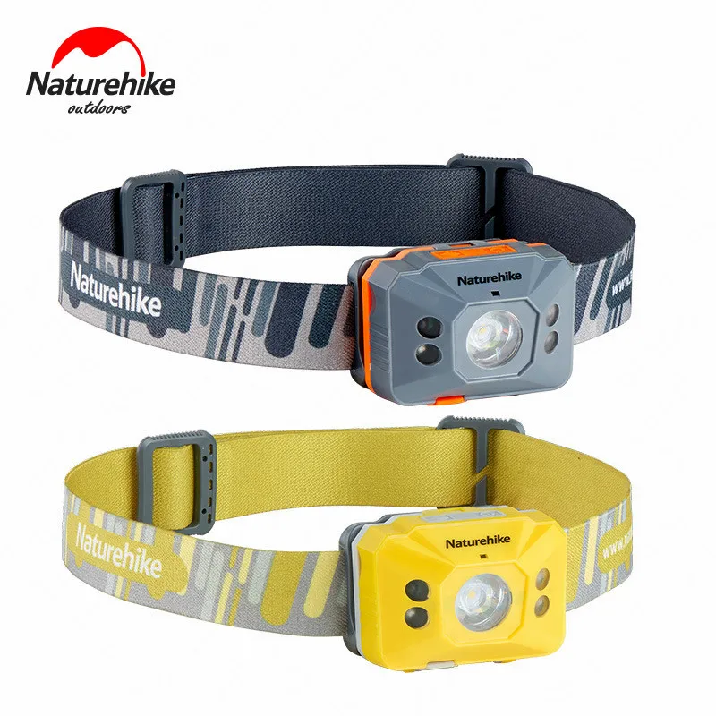 

Naturehike Outdoor LED Koplamp Portable Headlamp 4 Modes Induction Switch Ultralight Waterproof Camping Running Hiking Uses