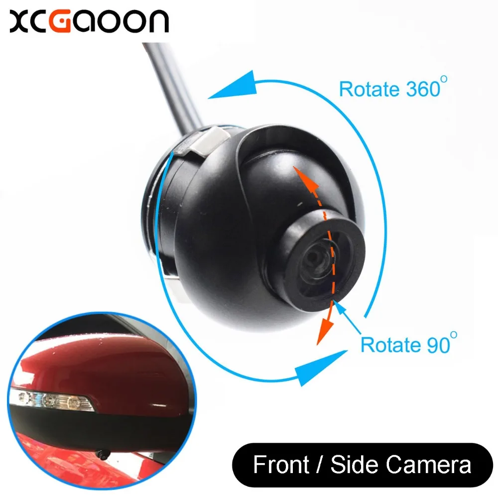 XCGaoon mini CCD широкоугольная настоящая Водонепроницаемая Автомобильная камера