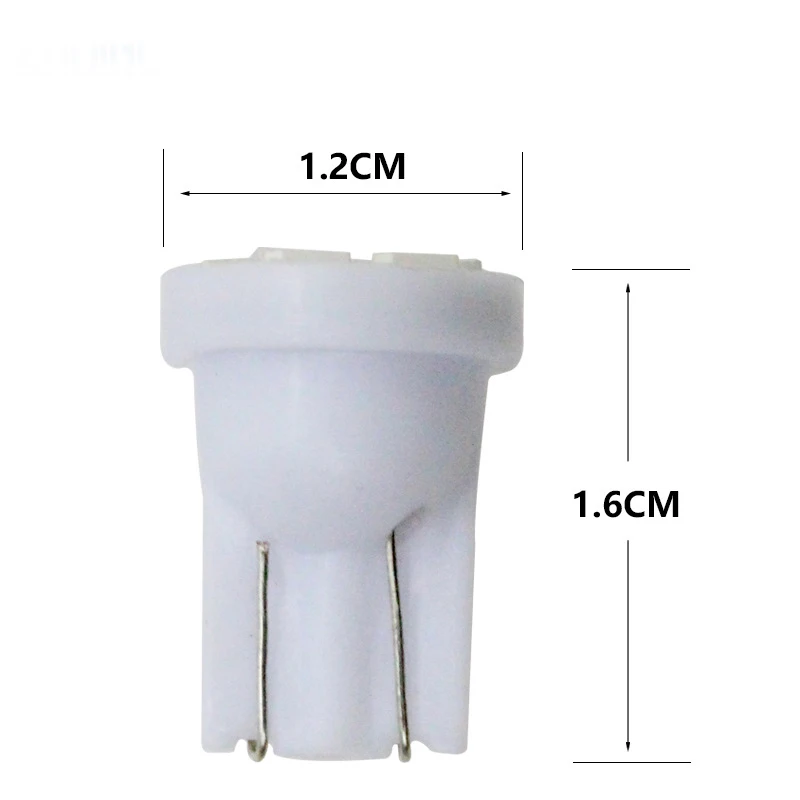 12 В автомобиля светодиодный светильник T10 3528 8 SMD широкие пластины 1210 1 Вт света