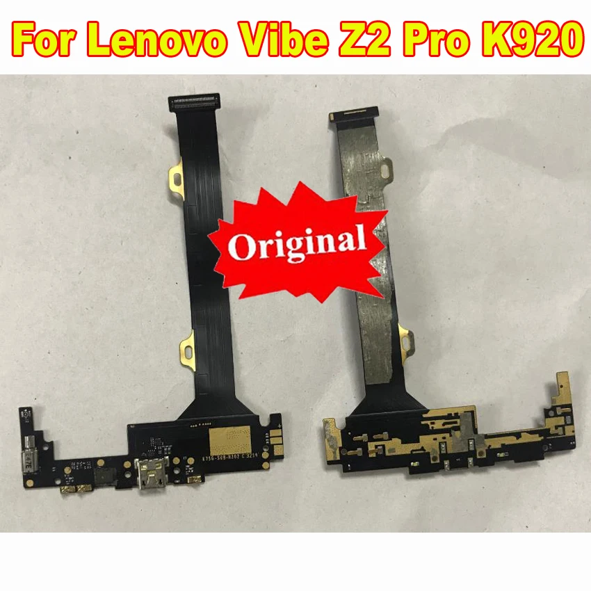 100% Оригинальный Micro Dock разъем для Lenovo Vibe Z2 Pro K920 USB зарядное устройство Порт гибкий
