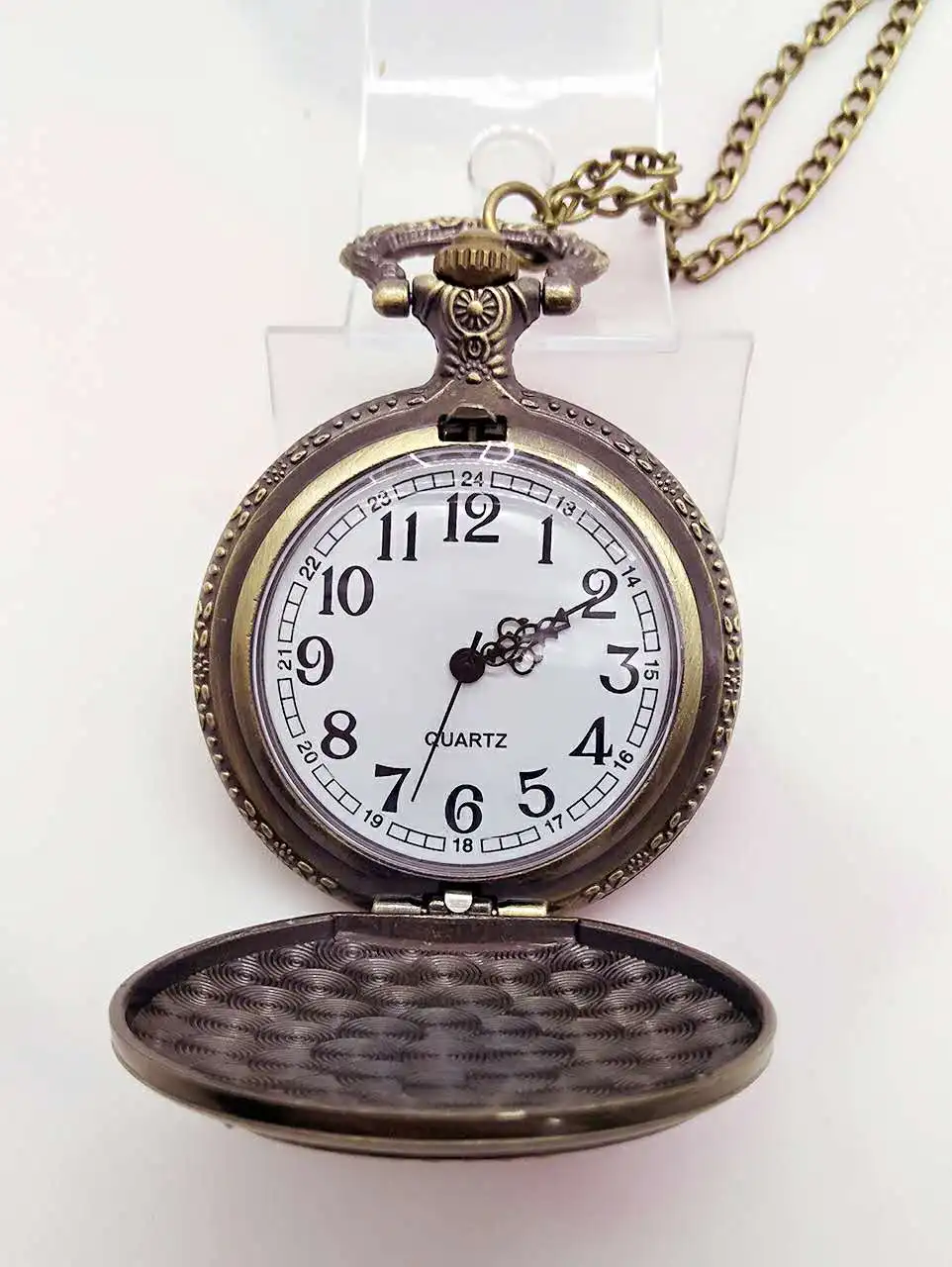 Retro Chinese Style Phoenix Pocket Watch With Necklace Chain Bronze Free Shipping P3856 | Наручные часы