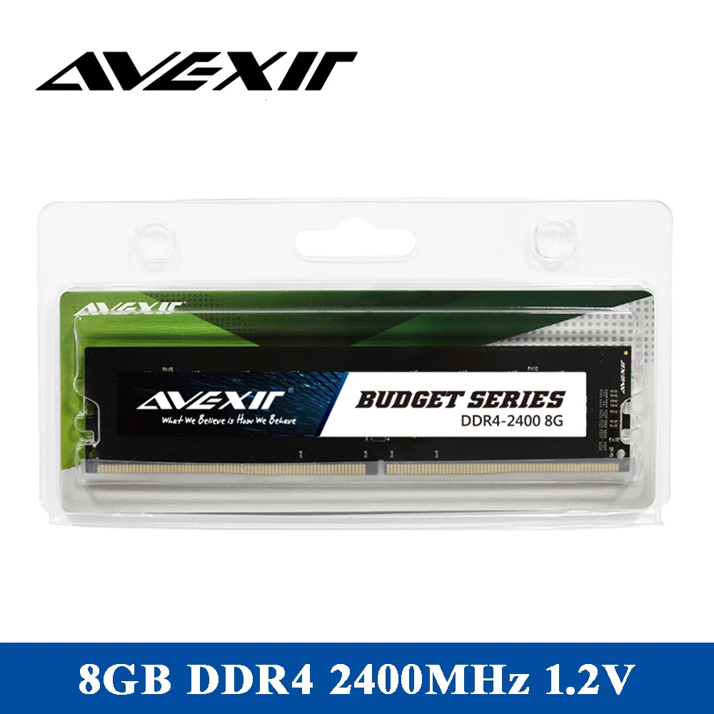 Оперативная память AVEXIR DDR4 4 ГБ/8 ГБ/16 ГБ настольная 2133 МГц/2400 МГц напряжение памяти