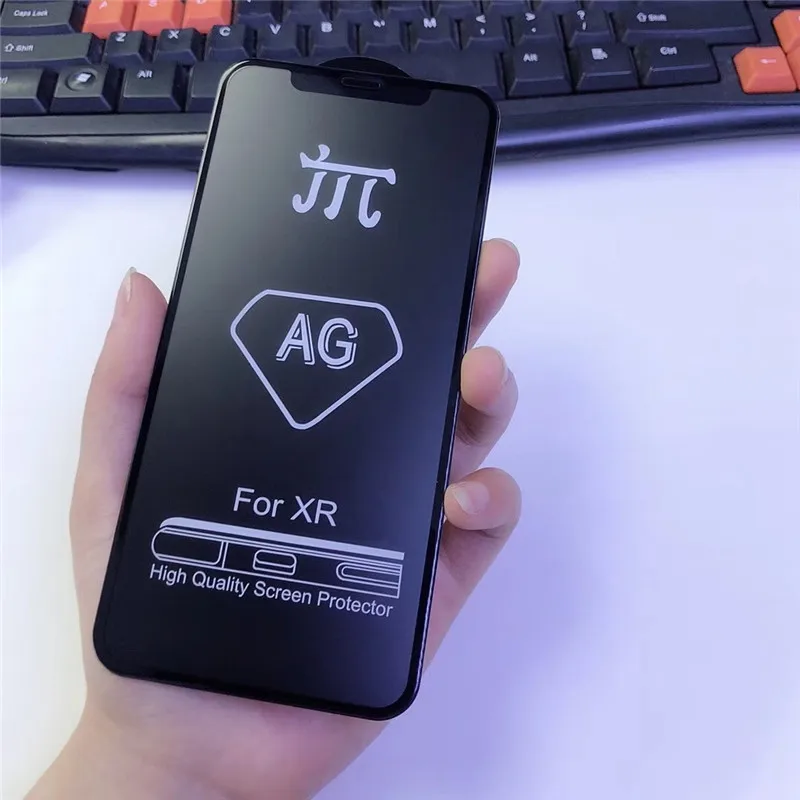 Матовое закаленное стекло 9H с полным покрытием для iPhone X XS MAX XR 8 7 6s 6 Plus 7Plus 10 шт.