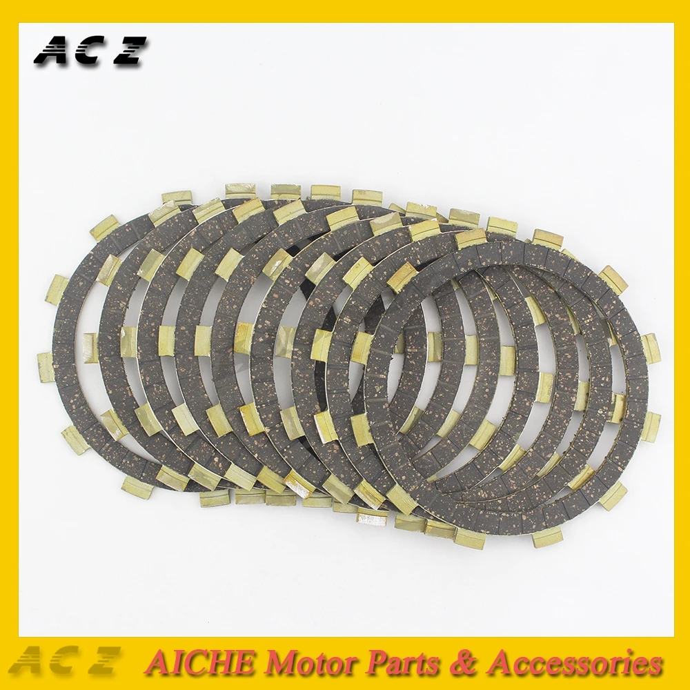 9 шт. детали двигателя мотоцикла фрикционные диски сцепления подходят для YAMAHA YZF R6