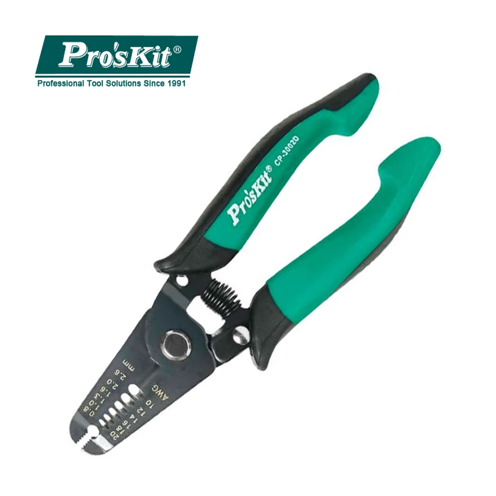 Pro'sKit CP 3002D точные щипцы для зачистки проводов двойного цвета инструмент
