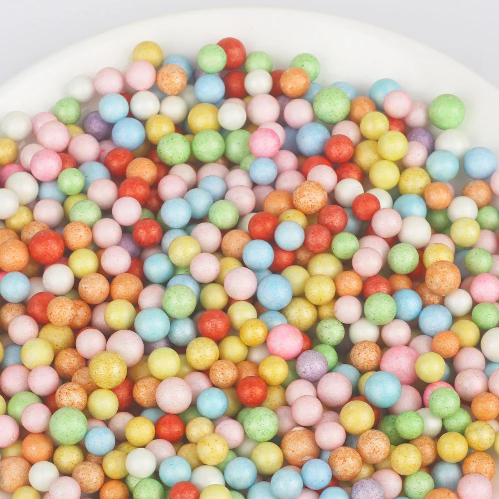 900 шт./упак. пенопластовый наполнитель разноцветные пенопластовые шарики 5-10 мм