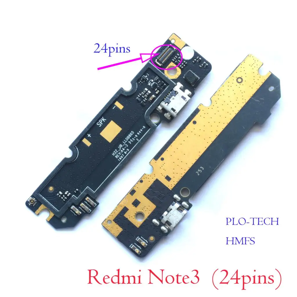 Оригинал для Xiaomi Redmi Note 3 Pro USB док разъем зарядный порт гибкий кабель зарядное