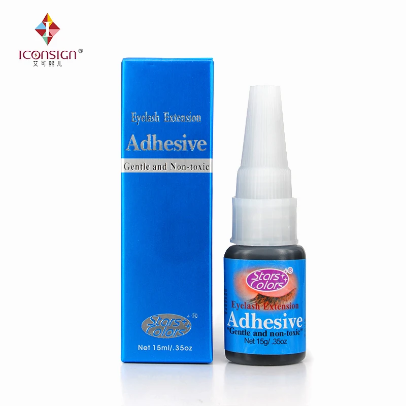 Лидер продаж 15 мл черный клей для накладных ресниц наращивания адгевиз может