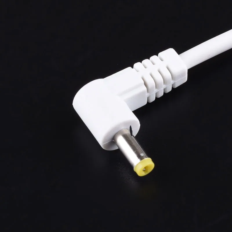 Разъем питания постоянного тока USB преобразует в 4,0*1,7 мм/DC 4,0x1,7 Белый Черный l-образный прямоугольный разъем со шнуром соединительный кабель