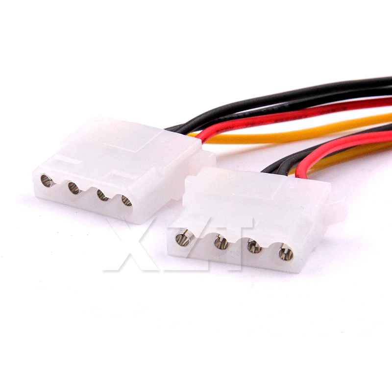 10 шт./лот SATA папа преобразовано 2 интерфейса IDE силовой кабель 15p переключатель 4