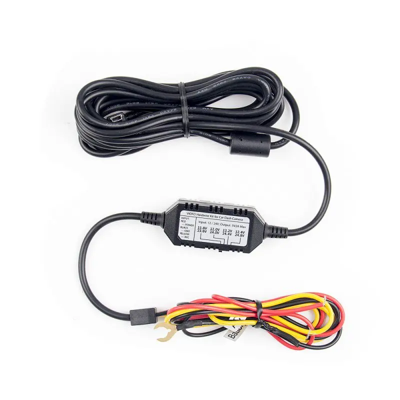 Оригинальный комплект кабелей с жестким проводом 3 провода мини USB ACC для Viofo A119 V3