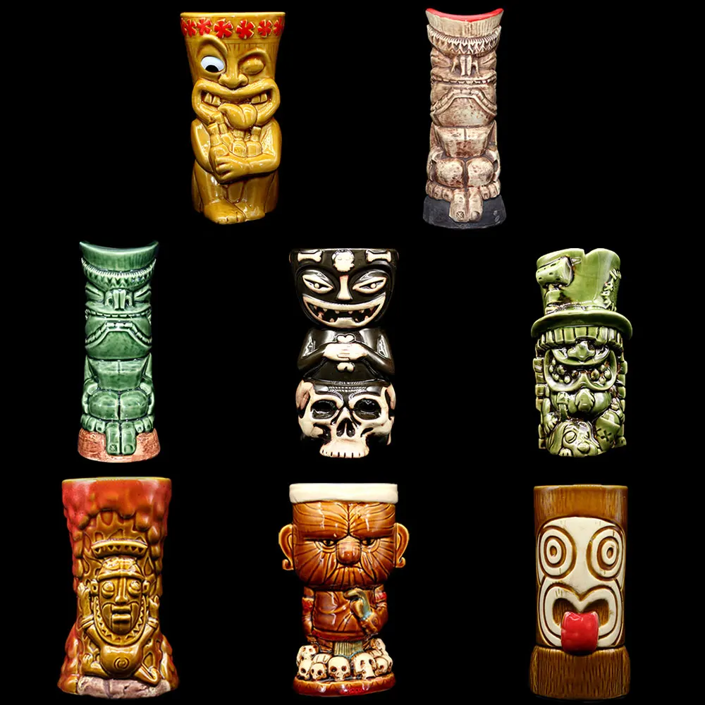 Tiki bar tiki кружка keller гавайский коктейль стеклянные мартини керамические