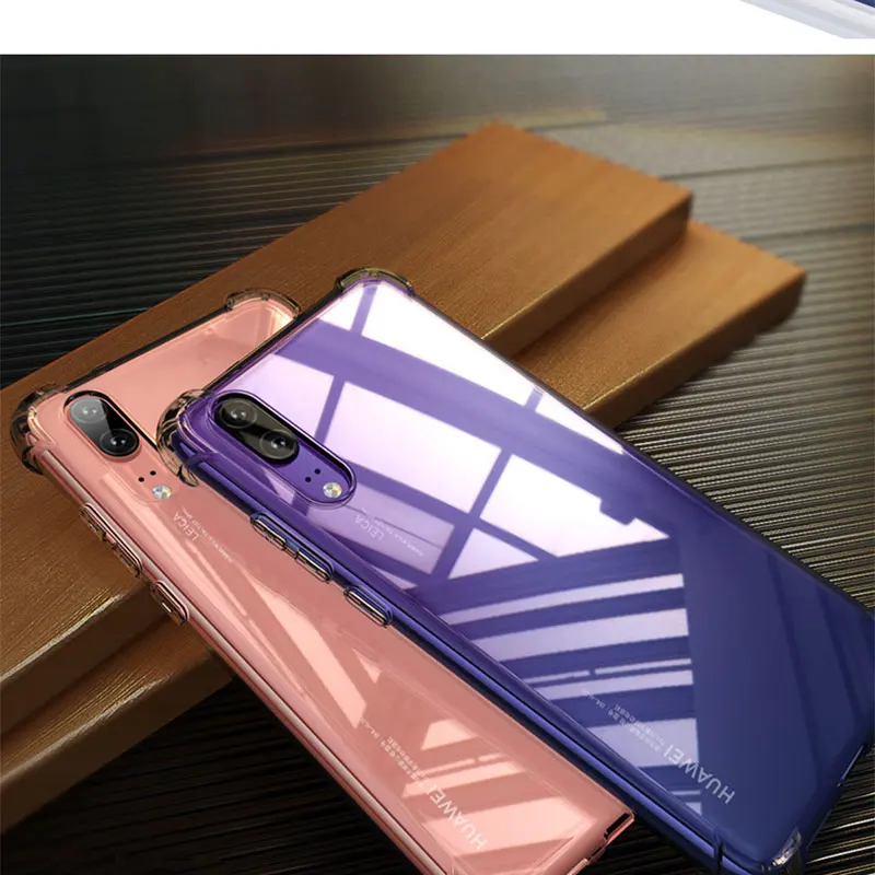 HUKU 3D чехол для телефона для huawei P20 P30 Pro lite Nova 3 3i 3e 4 4e чехол Прозрачный Мягкий ТПУ силиконовый чехол для huawei Nova/4e 3e