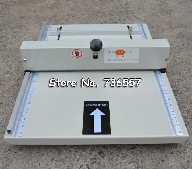 Ручная машина для сгибания бумаги новинка крышки карт A3 A4 350 мм глянцевые толстые