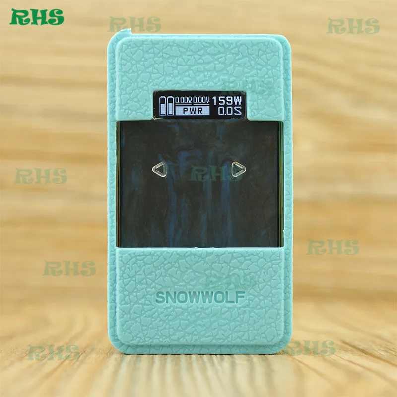 Tiffany blue 1 шт. хит! 235W E-cig Box Mods 200W-R SNOWWOLF 200W R силиконовый защитный чехол сумка рукав Быстрая - Цвет: Tiffany blue